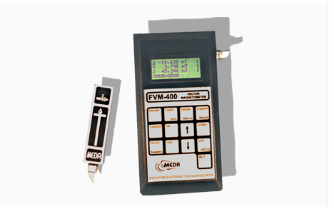 美國MEDA FVM400矢量磁通門計，F(xiàn)VM400磁力計