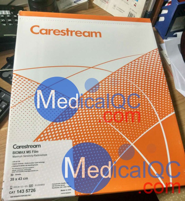 柯達BioMax MS膠片，BMS1 X射線膠片，Kodak BioMax MS科學膠片，Carestream自顯影膠片